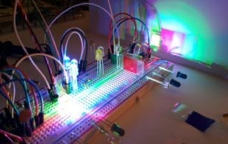 Visible light communications