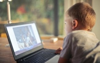 Kid on Laptop