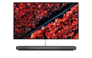 LG W9 Wallpaper TV