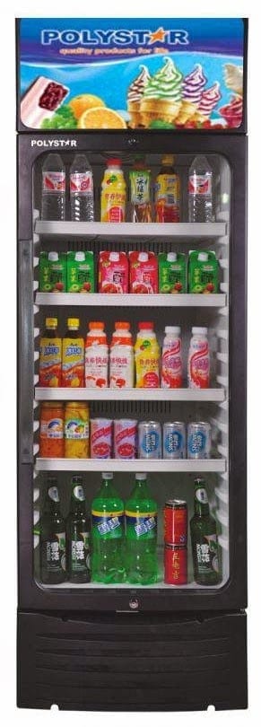 Showcase Style Refrigerator and Chiller or Cooler