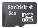 8GB MicroSD memory card