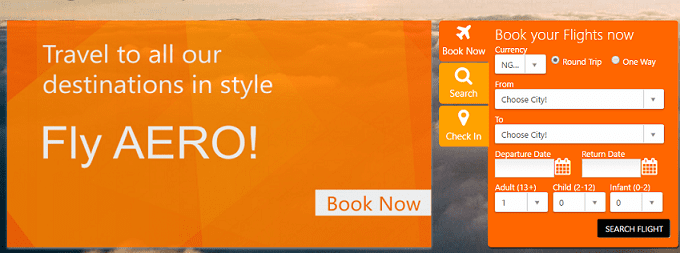 Aero Air Booking Platform