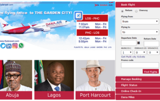 Dana Air Booking