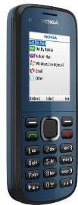Nokia C1-02 with 32GB microSD