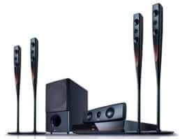 LG HT964TZ Home Theatre System with Champaign Tallboy Speakers 2 LG HT964TZ Scarlet Home theatre