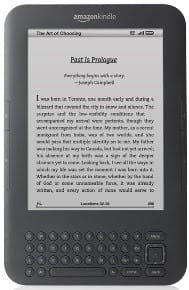 new Kindle ebook reader 2010 edition