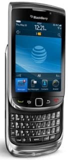 BlackBerry Torch 9800 Slide in and out