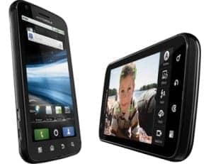 Motorola Atrix 4G Landscape and Portrait view