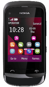 Nokia C2 02 front ntg