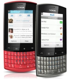 Nokia Asha 303 for messaging