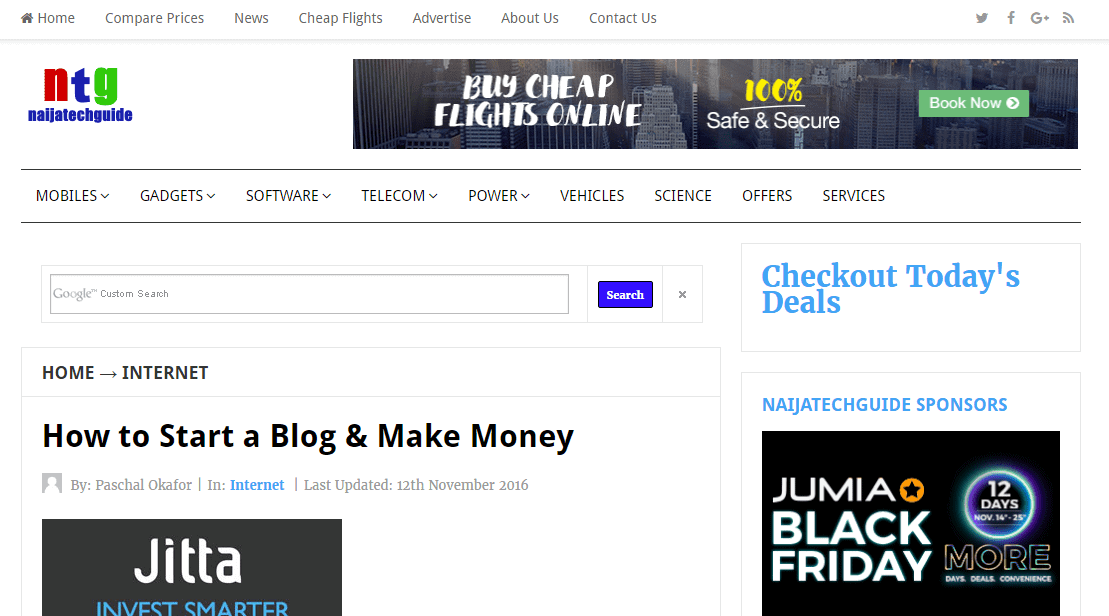 How To Start A Blog Make Money Nigeria Technology Guide - how to blog