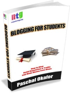 How to Blog Build Reputation, Traffic, and Make Money 1 Blogging for Students e-book cover