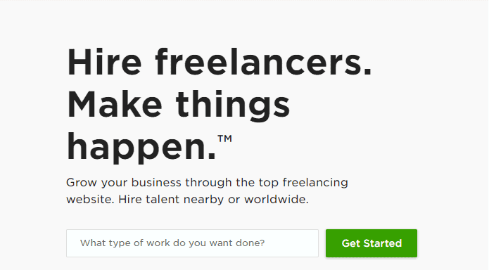 Upwork - Best Freelancing Websites