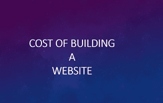 Cost of Building a Website