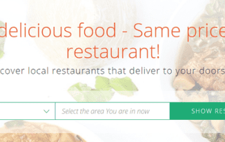 Jumia Food Interface