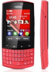 Nokia Asha 303 red ntg