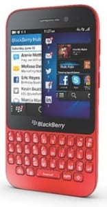 blackberry Q5 orange