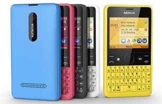 Nokia Asha 210 Lineup