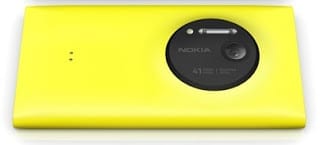 Nokia Lumia 1020 showing the massive Camera