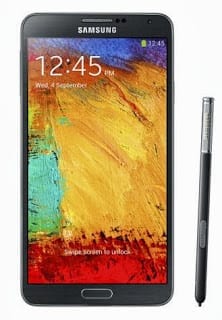 Samsung Galaxy Note 3 with S-Pen Stylus