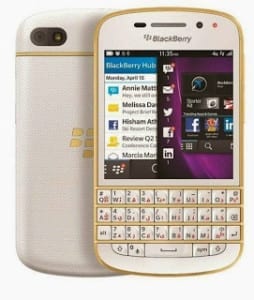 blackberry Q10 gold 1