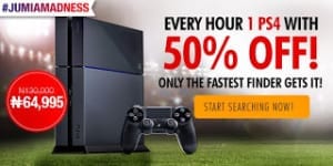 jumia sonyps4 promo