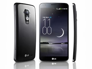 LG G Flex Phone with Curved Screen and Body