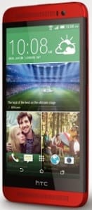 htc one e8 red