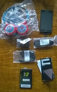 BlackBerry Z3 with Etisalat-Konga Offer in wraps