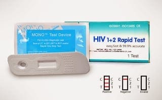 Mono HIV Rapid Diagnostic Test Kit