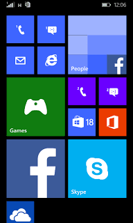 Lumia 530 Windows Phone 8.1 UI