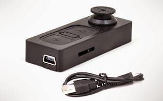 spy button camera