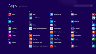 Windows 8 Apps View