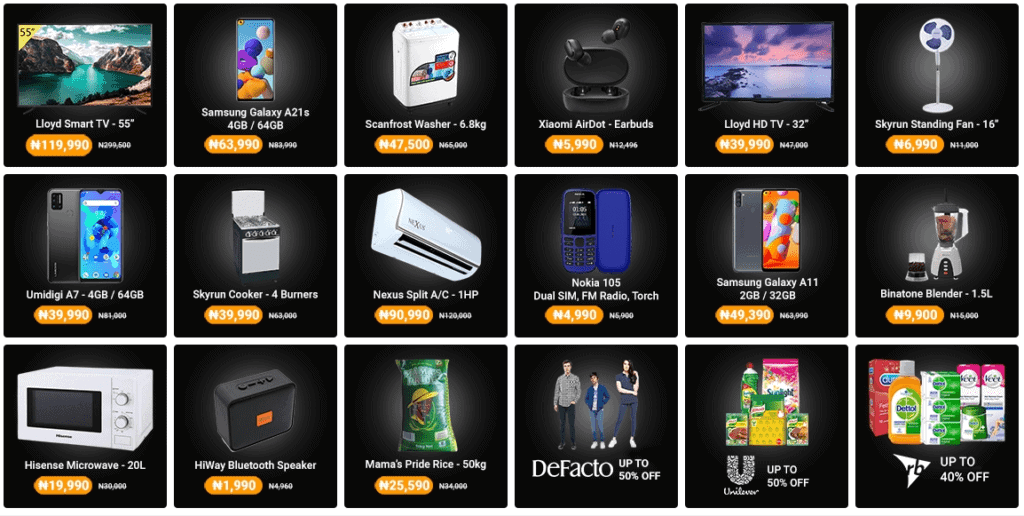 Jumia Black Friday 2020 Deals