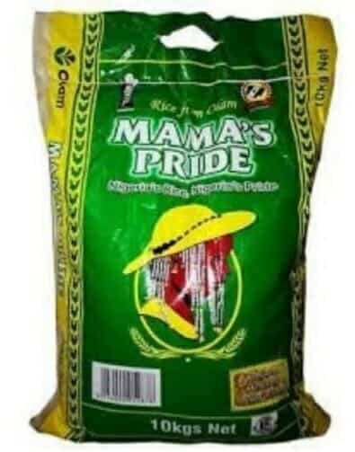 Mama's Pride Rice 10kg Bag