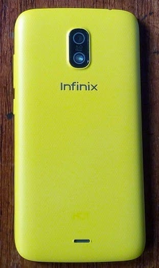 Infinix Hot Rear View