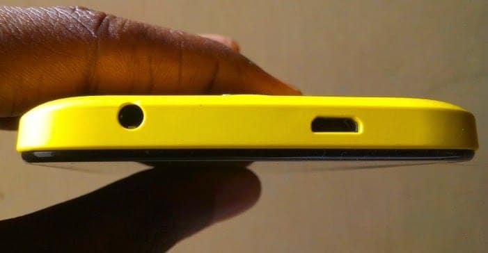 Infinix Hot Top View