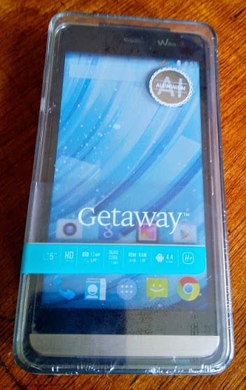 Wiko Getaway in Transparent Box