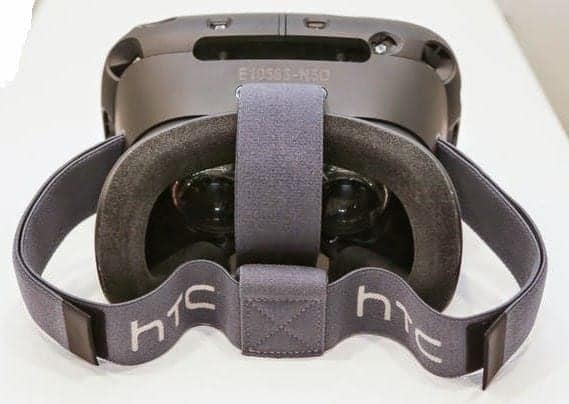 HTC Vive VR inside view