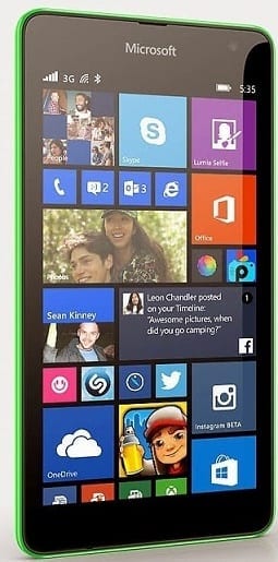 microsoft lumia 540 dual sim