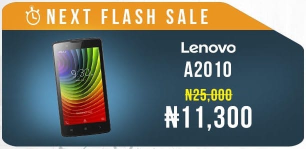 Jumia Mobile Week Flash Sale 5 Lenovo A2010 Image