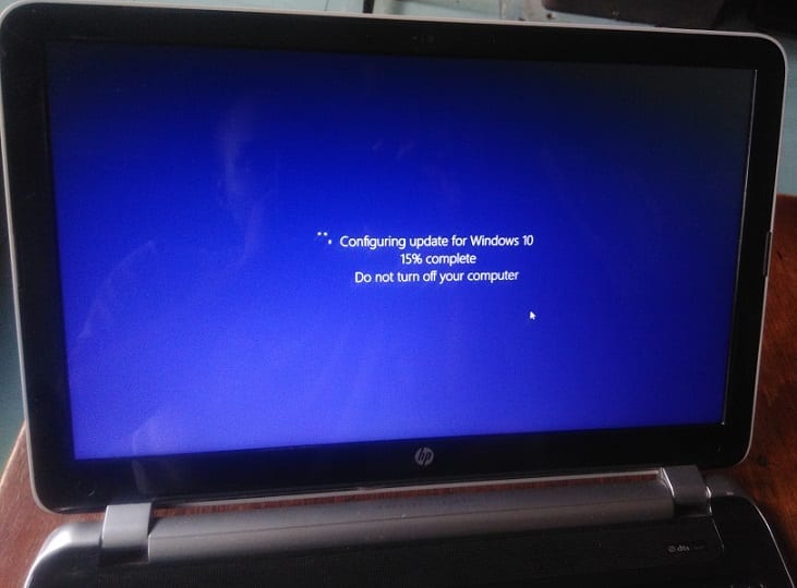 Configuring for Windows 10 screen