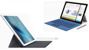 ipad pro vs surface pro 3