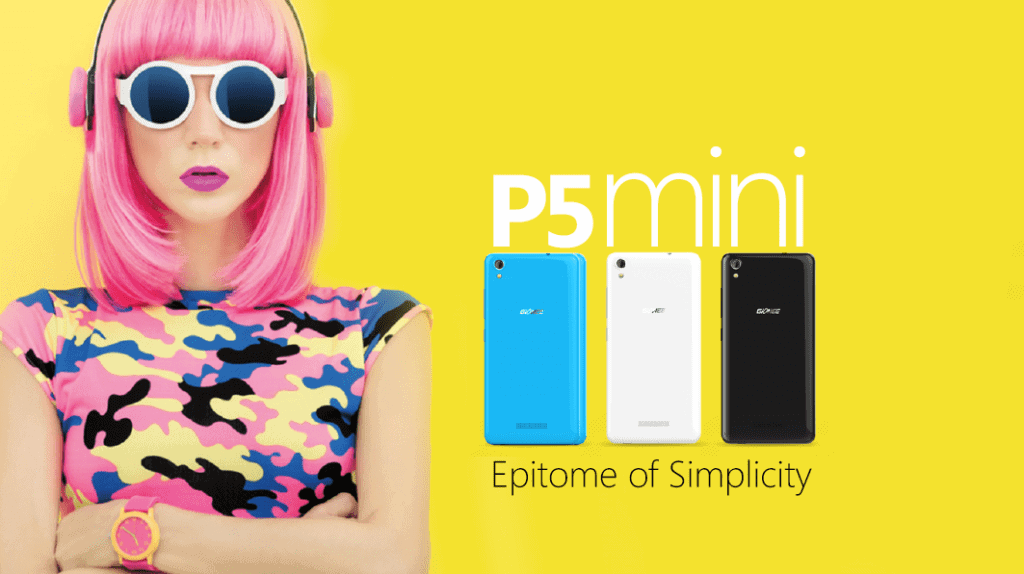 Gionee P5 Mini Beautiful Colours