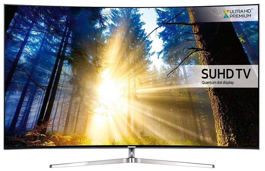 Samsung KS9000 Curved SUHD TV Front Image
