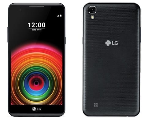LG X Power Front and Back