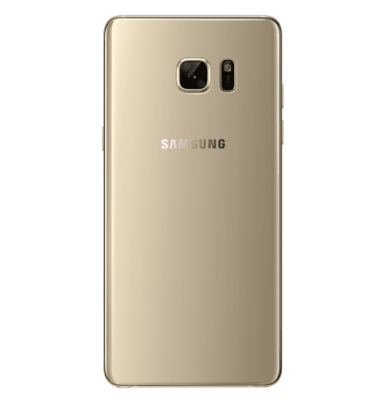 Samsung Galaxy Note7 rear