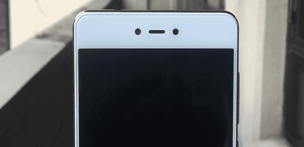 Gionee F103 Pro Front View showing the Front Facing Camera