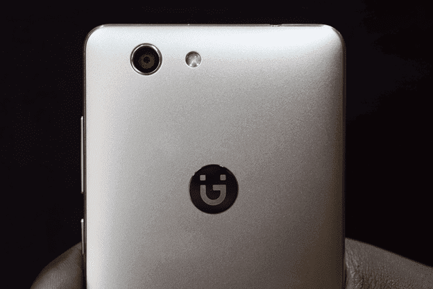 Gionee F103 Pro Rear View Showing the Camera and LED Flash