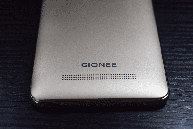 Gionee F103 Pro rear view showing the Speaker